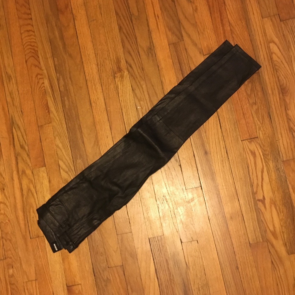 Hudson Leather Jeans